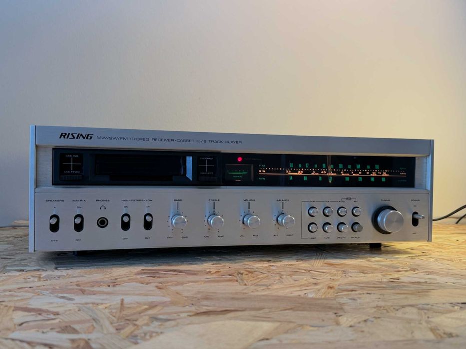 Rising CTH-1515 – Receiver Vintage + Colunas Onkyo – Excelente Estado