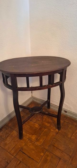 Mesa aparador castanha