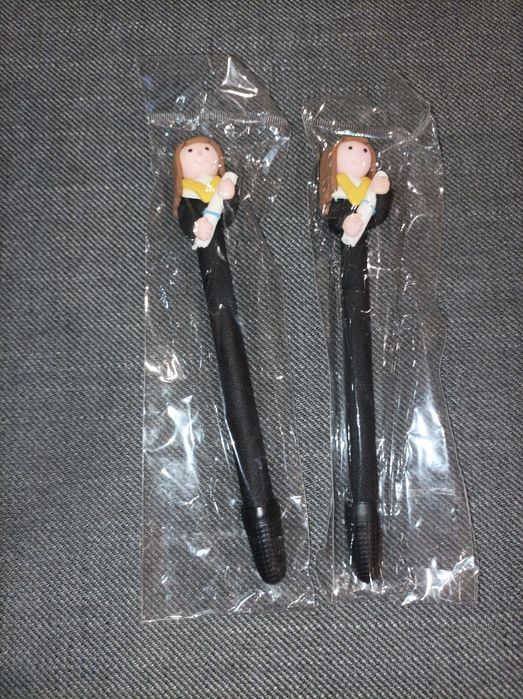 Conjunto 8 canetas em massa Biscuit