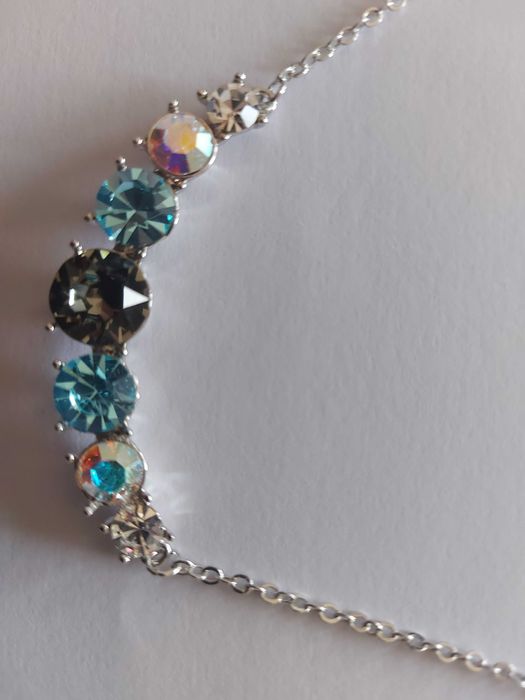 Fio em prata c/Pendente c/ 7 Cristais Swarovski - NOVO PREÇO: 32€