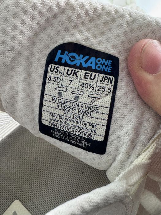 Кросівки Hoka Clifton 9 40.5 розмір Е12697