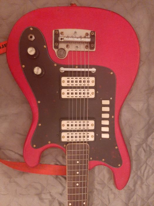Guitarra EKO 500 V4 Red Sparkle - 1964                    Como Nova