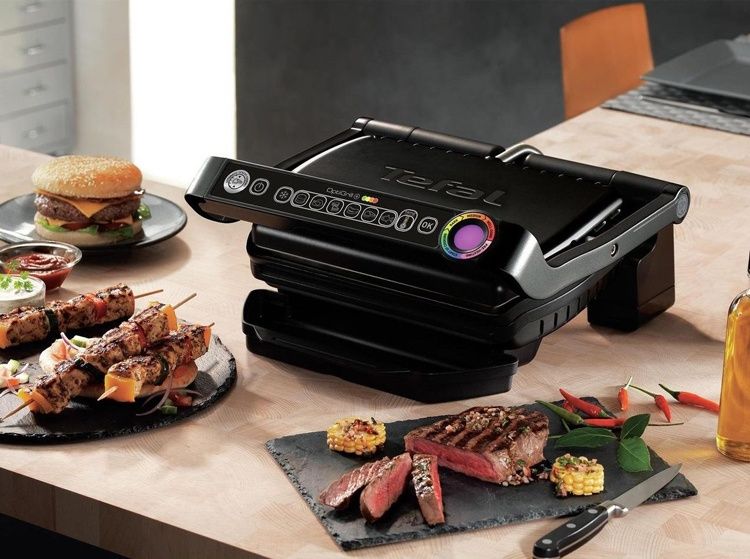 Гриль оптігриль тефаль optigrill tefal