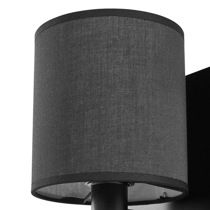 Kinkiet czarny lampa ścienna Lindby Aiden - NOWY