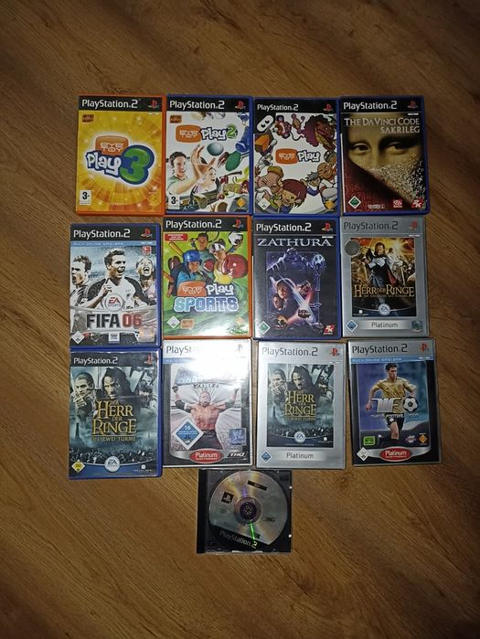 Zestaw 14 gier na ps2