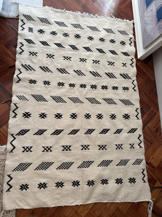 Tapete marroquino em lã