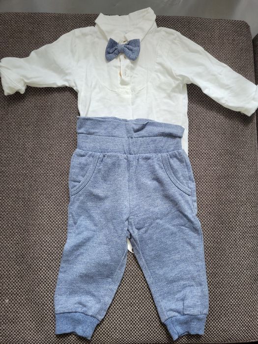 eleganckie ubranko do chrztu rozm.68