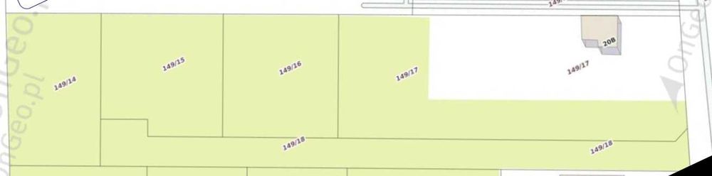 Działki położone w obrębie Henryków-Uroczy