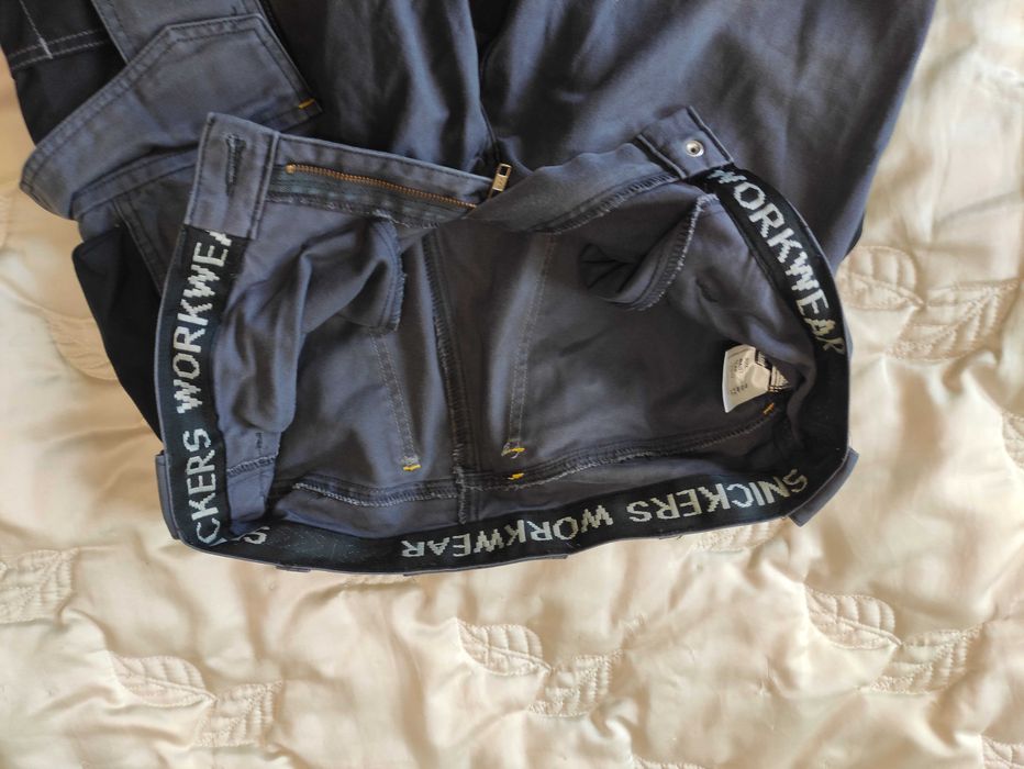 Męskie spodnie robocze dekarskie Snickers Canvas 3314 r. 48 jak new