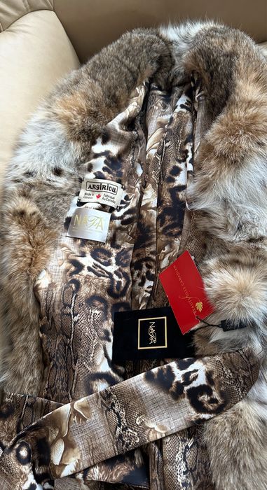 Шуба из меха канадской  рыси.  Рысь! Греция!