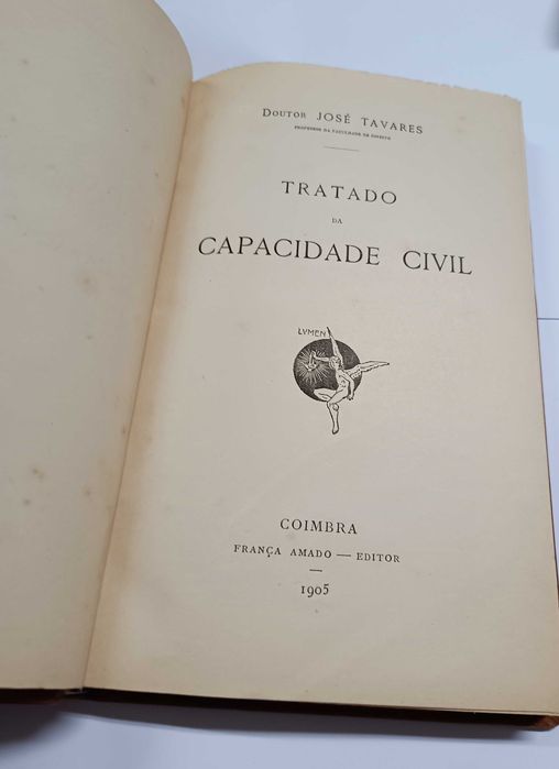 Tratado da Capacidade Civil, do Doutor José Tavares