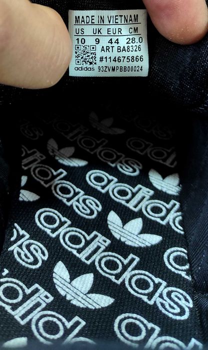 (2405) Кросівки Adidas LA Trainer сірий з білими полосами (41-46) - адідас