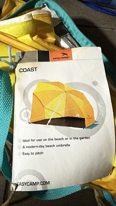 Parasol plazowy easy camp
