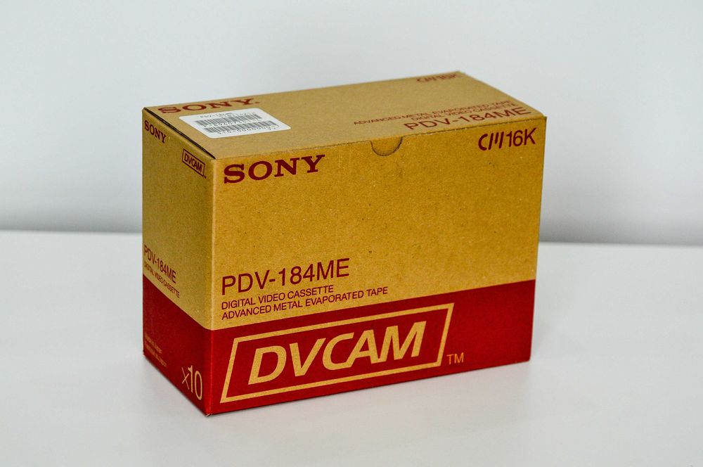 Grande Pack de Cassetes DVCAM e MiniDV