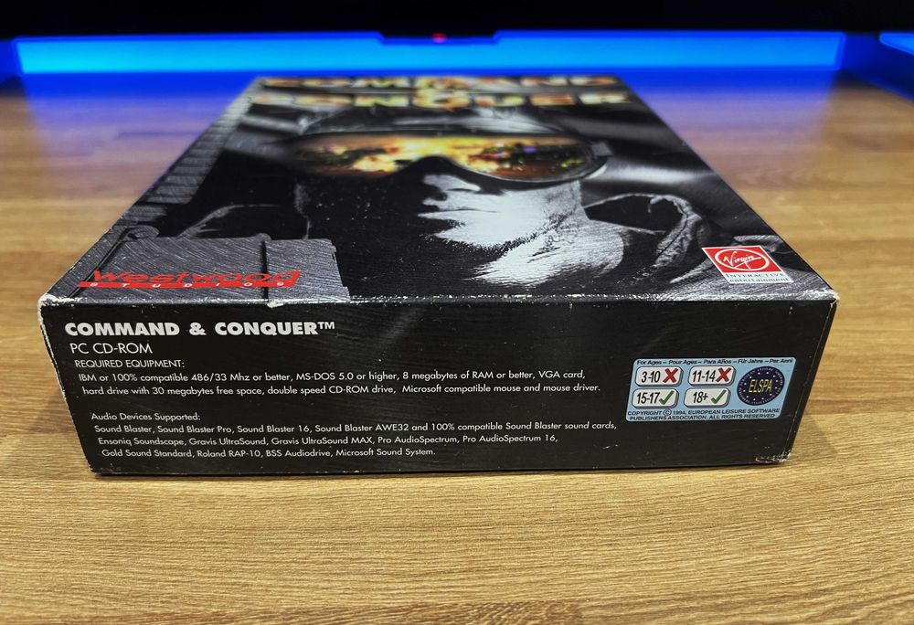 Command & Conquer 1 (PC EN 1995) BIG BOX kompletne premierowe wydanie