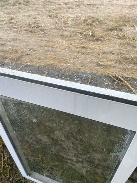 Janela fixa aluminio lacado