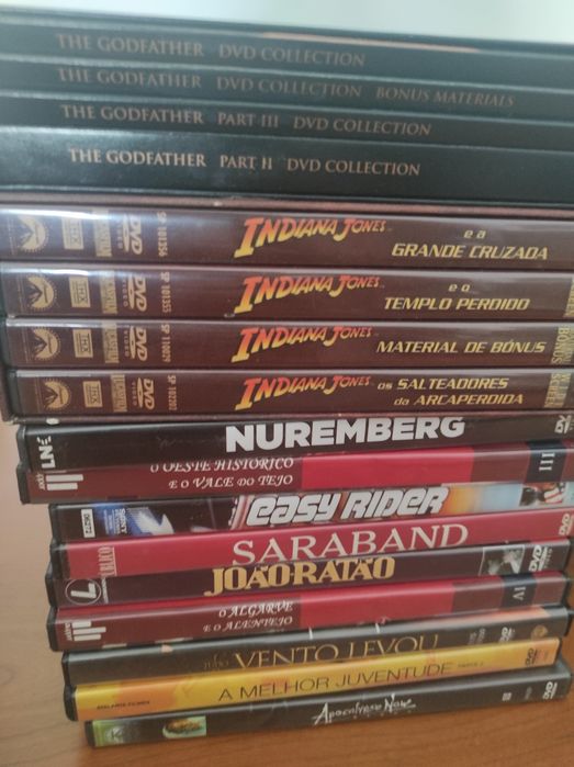 Coleção de DVDs - Filmes raros e documentários