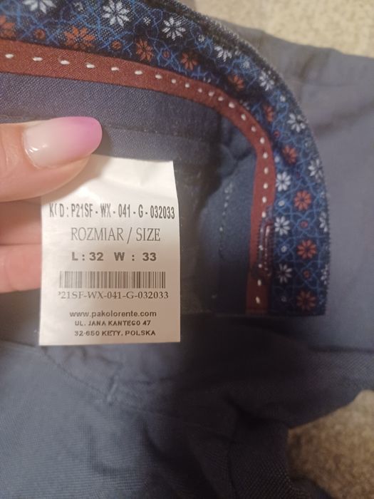 Spodnie męskie L32 W33