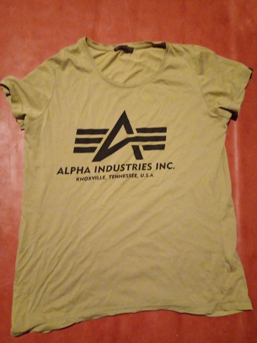 alpha industries футболка