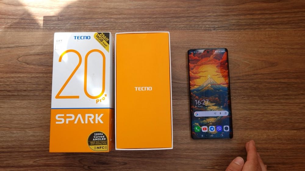 Tecno Spark 20 Pro+ (зеленый), б/у