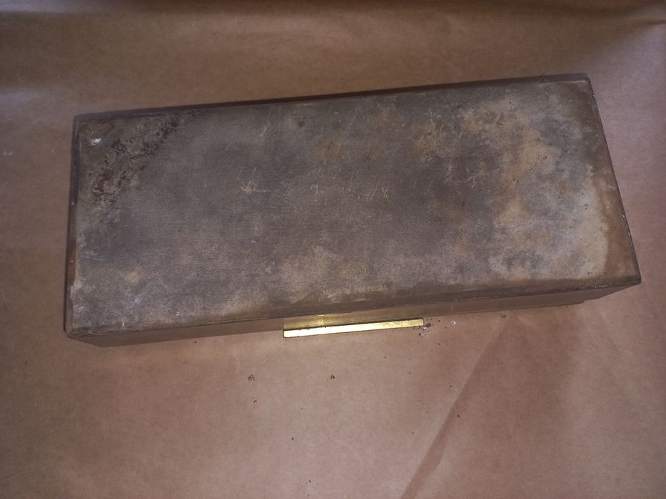 Caixa antiga charutos ambar