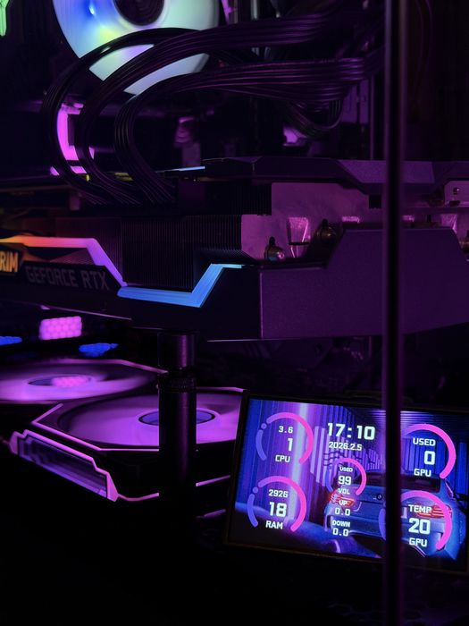 Profesjonalny Komputer Gamingowy Rtx 5060 Ti / Ryzen 5 5500 / 16GB RAM