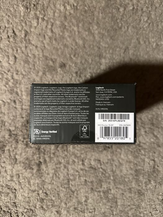 Миша Logitech MX Master 3S - Graphite - Bluetooth Edition (910-007499)