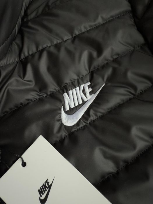Куртка Чоловіча Чорна стьобана NIKE Black! Мужская Куртка стеганная Демисезонная NIKE! Материал Плащевка! Куртка Осень-Весна! Размеры S-3XL!