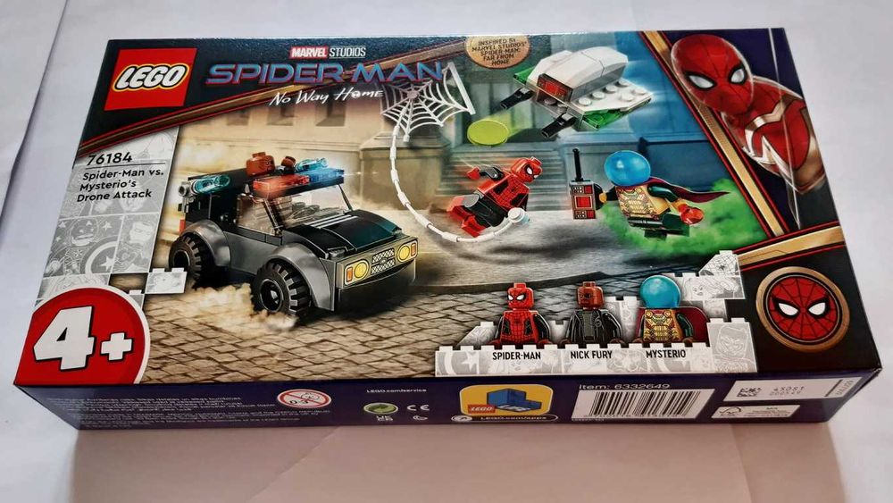LEGO Super Heroes 76184 Spider-Man vs. Mysterio's Drone Attack selado