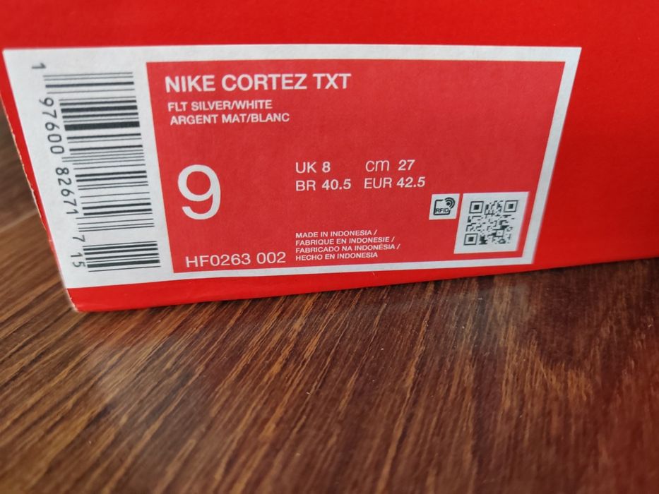Buty Nike Cortez roz 42.5