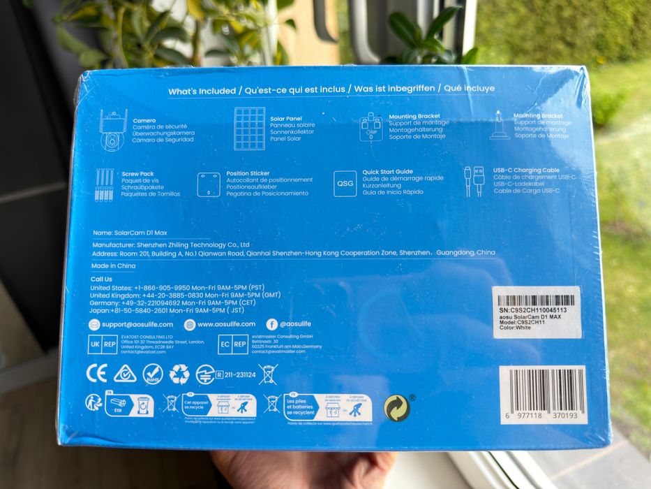 Kamera Solarna D1 Max