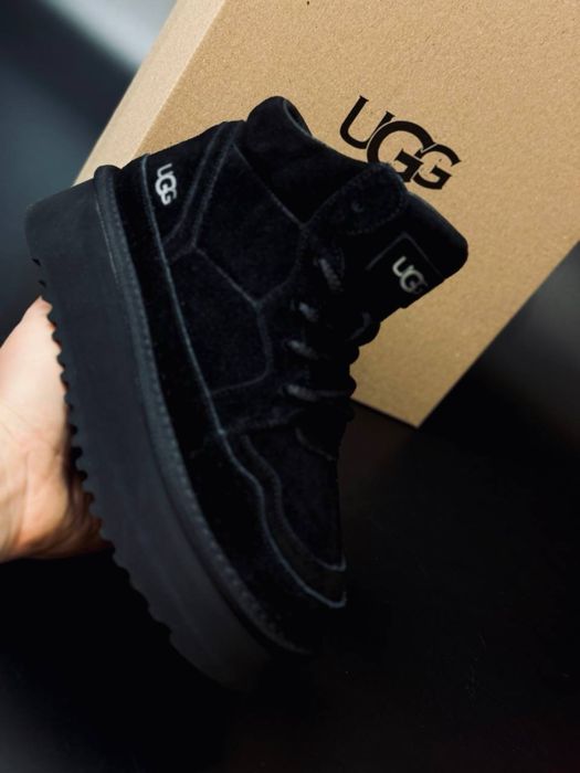 Хит !!Кроссовки Ugg Lowmel замшевые / натуральный мех / угги ловмель