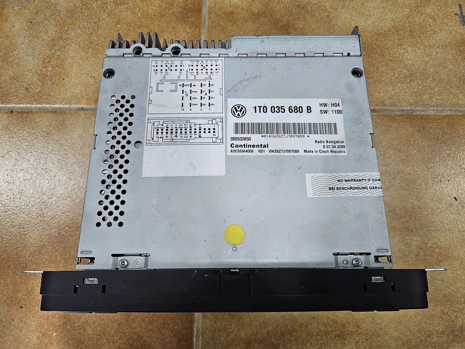 Radio para passat 2009