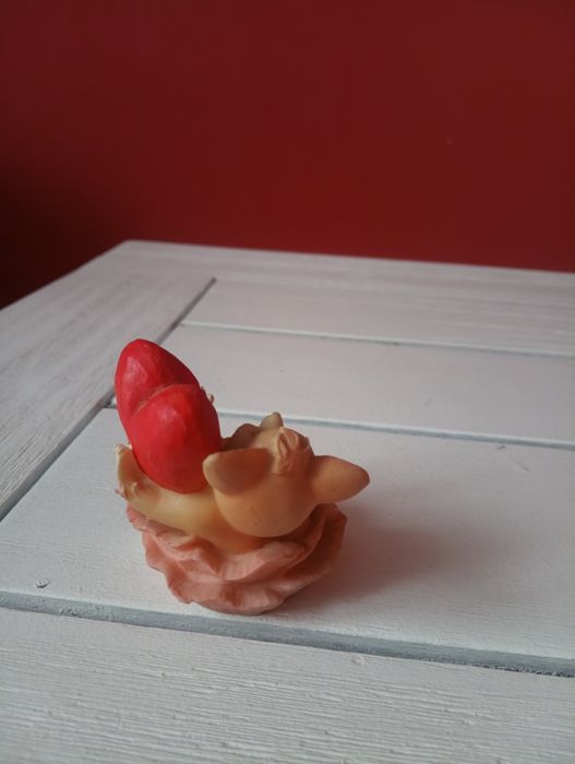 Figurka lisek z sercem