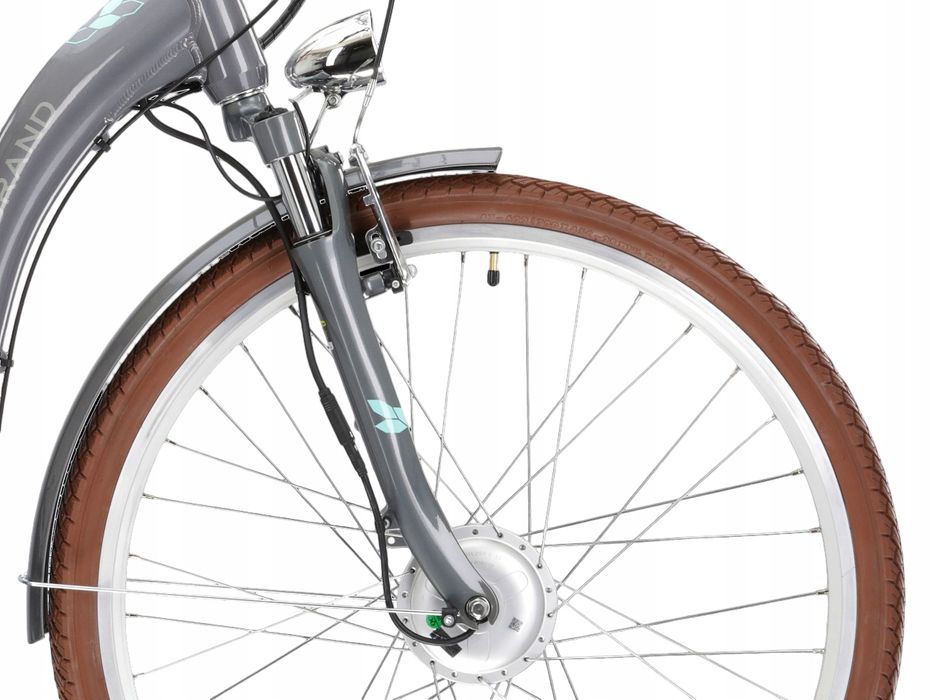 Rower Miejski Damka Le Grand eLille 1 Grafitowy Roz. L 19" *Koła 28*!