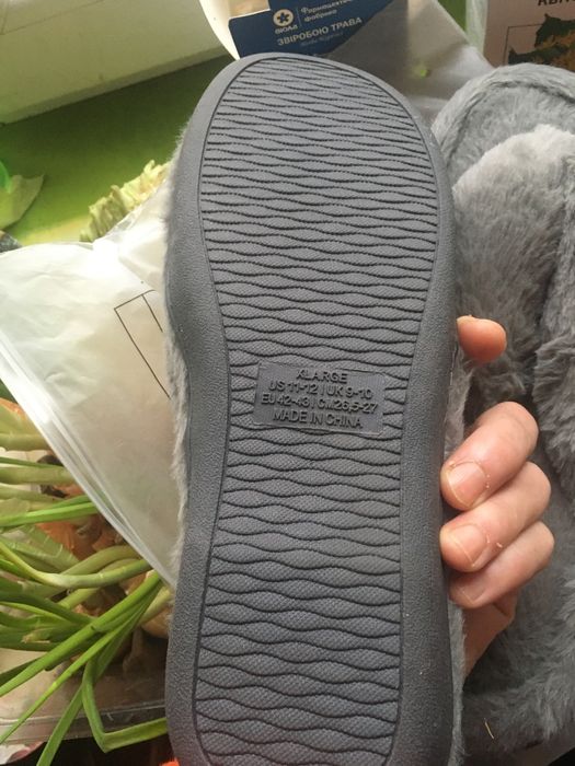 Тапочки теплі жіночі 43