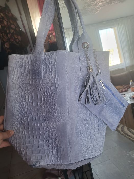 Shopper Skóra naturalna