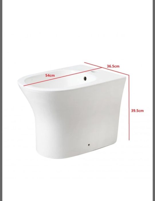 Bidé completamente novo