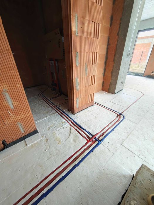Wylewki maszynowe, posadzki cementowe, ogrzewanie podłogowe REKUPERACJA, INSTALACJE WOD-KAN, Klimatyzacja, Kotłownie Gazowe Pompy Ciepła