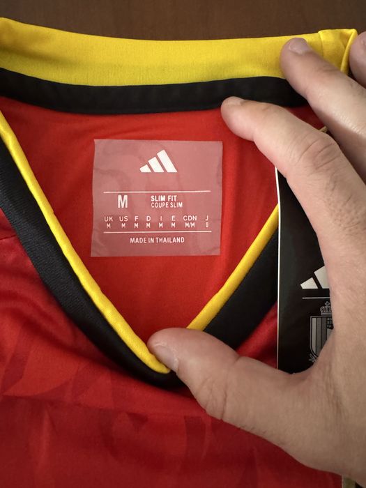 Camisola Belgica - Mundial 2026 - Tamanho M