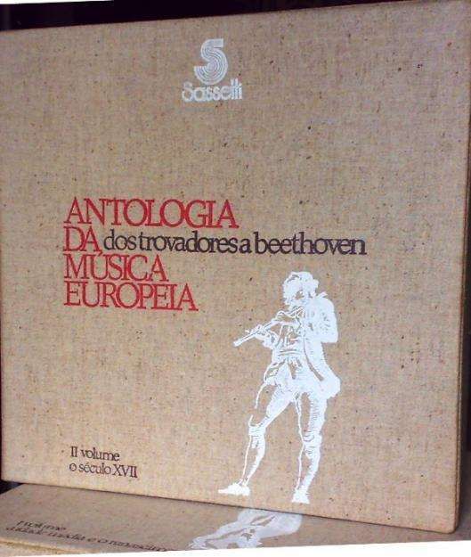 Vinil,Antologia da Musica Europeia nove volumes cerca de 80 LP,s novos