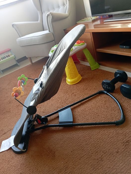 Espreguiçadeira BabyBjorn Soft Balance cinza
