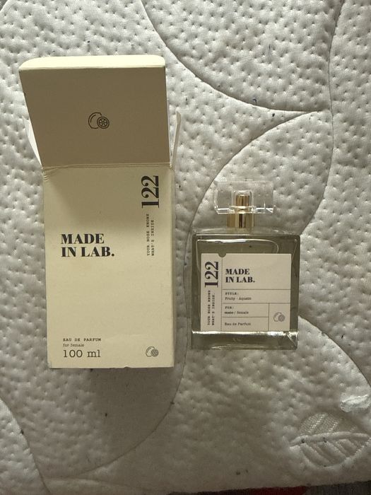 Perfumy made in lab 122