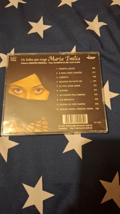 CD Maria Emília - Os Fados que trago (Metro Som)
