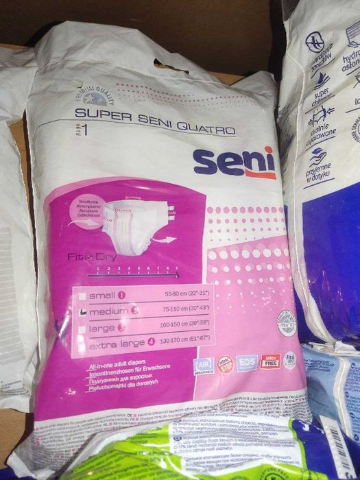 Pieluchy dla dorosłych M/L