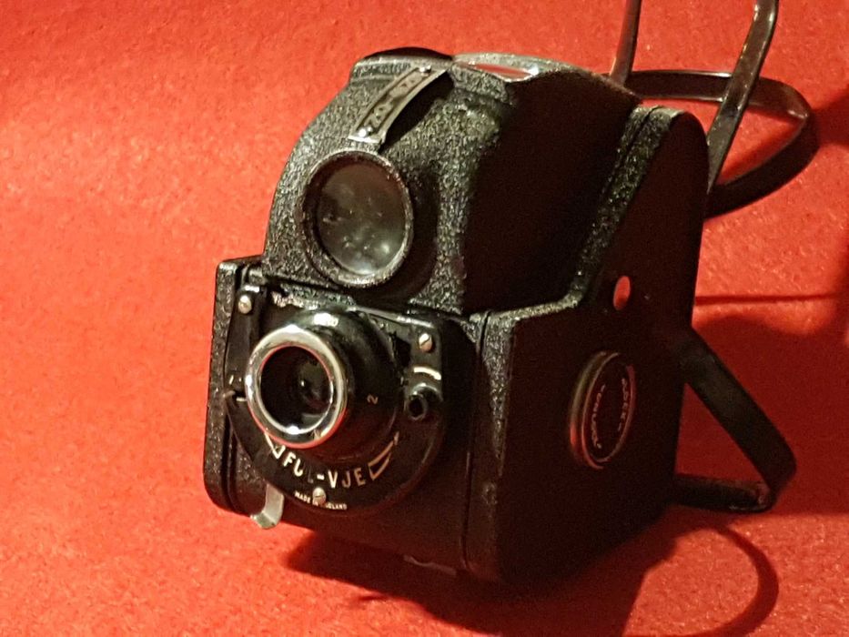 Câmera Vintage Ensign Full-Vue 6x6cm  Filme 120mm