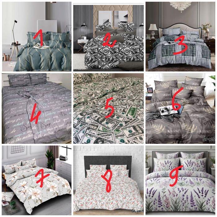 Якісна постільна білизна бязь голд люкс Пакистан, індив пошиття