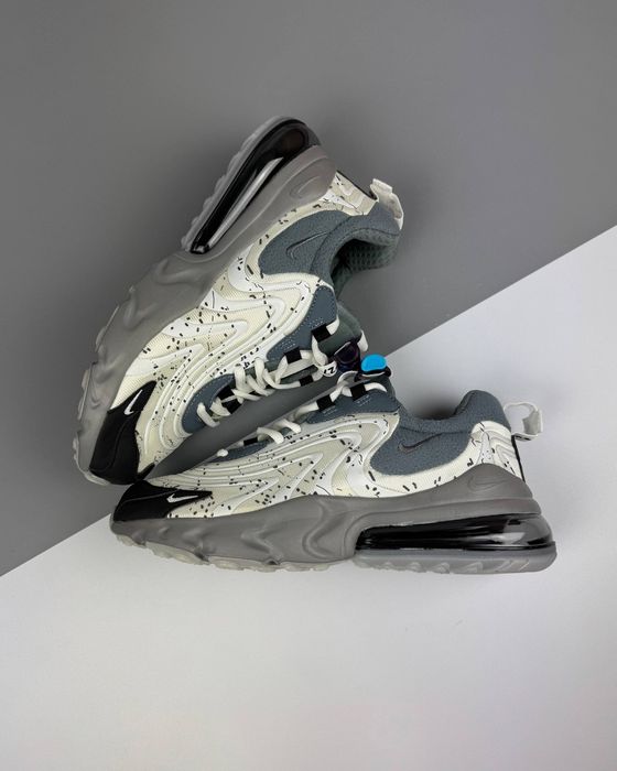 Travis Scott X Nike Air Max 270 React Gray / Мужские Кроссовки Nike