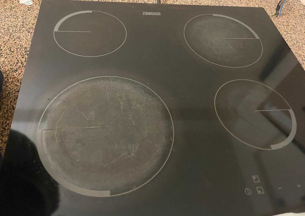 Placa Zanussi de vitrocerâmica