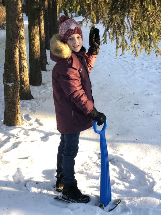 Снігокат,самокат по снігу